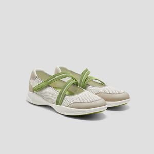 Vivaia Isabeli Walker Pro Mesh Mary Jane Sneaker Flat Natural Willow Green 7-7.5